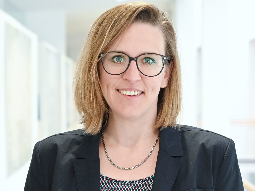 Michaela Fasching, MSC. MBA – Leiterin der Abteilung Baumanagement, Technik und Instandhaltung – Geschäftsbericht LKH 2023