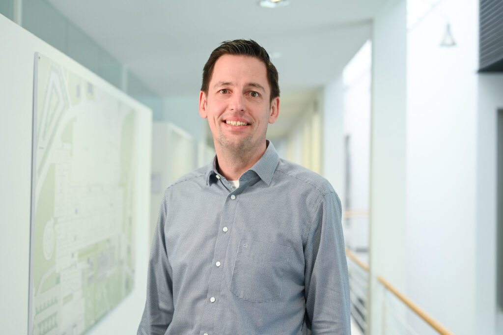 Mark Engelbrecht, MSc, MAS; neuer Leiter des Einkaufsmanagements – Geschäftsbericht LKH 2023